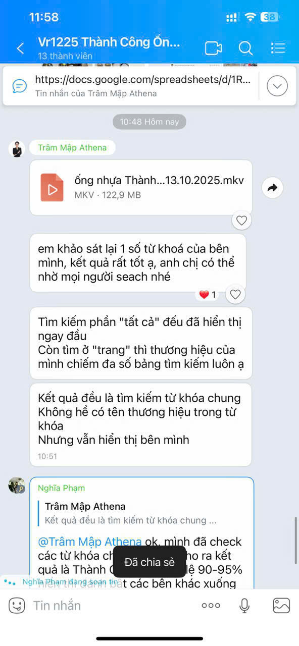 Video review độc chiếm thị trường của ống nhựa Thành Công sau 2 tháng triển khai hệ thống phủP/s: giờ đúng kiểu “thế giới này là của ....” :>
